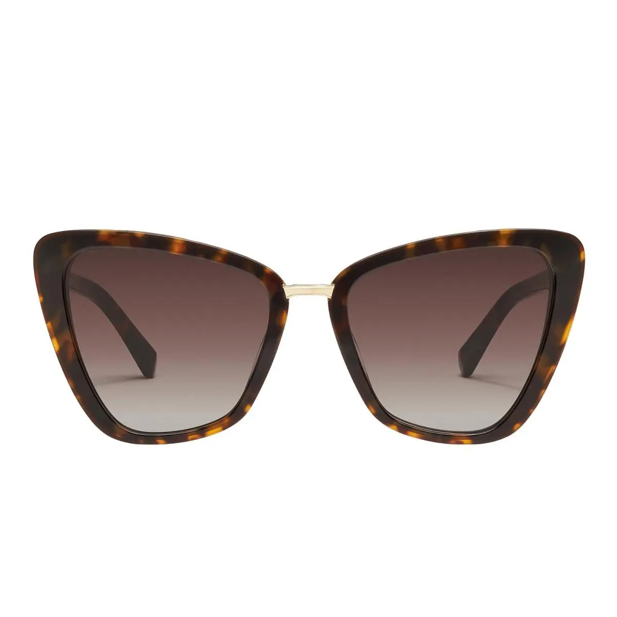 Quay Cat Eye Sunglasses Neutral Tort/brown Extra Large