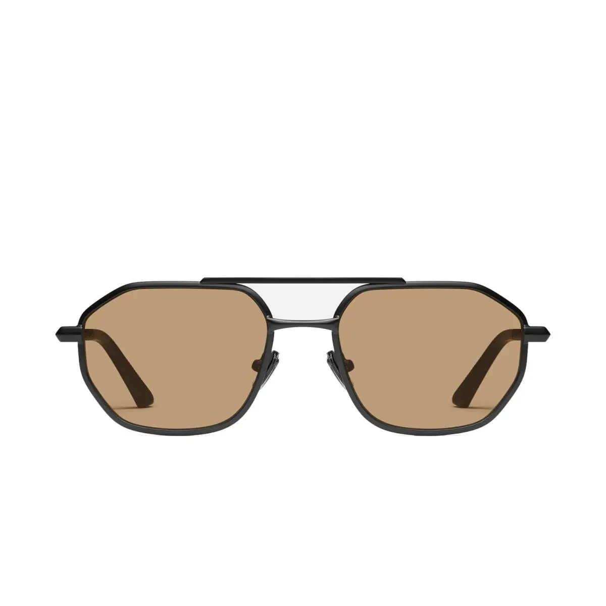 Quay Men`s Sunglasses Aviator Lenses with UV Protection En Route Matte