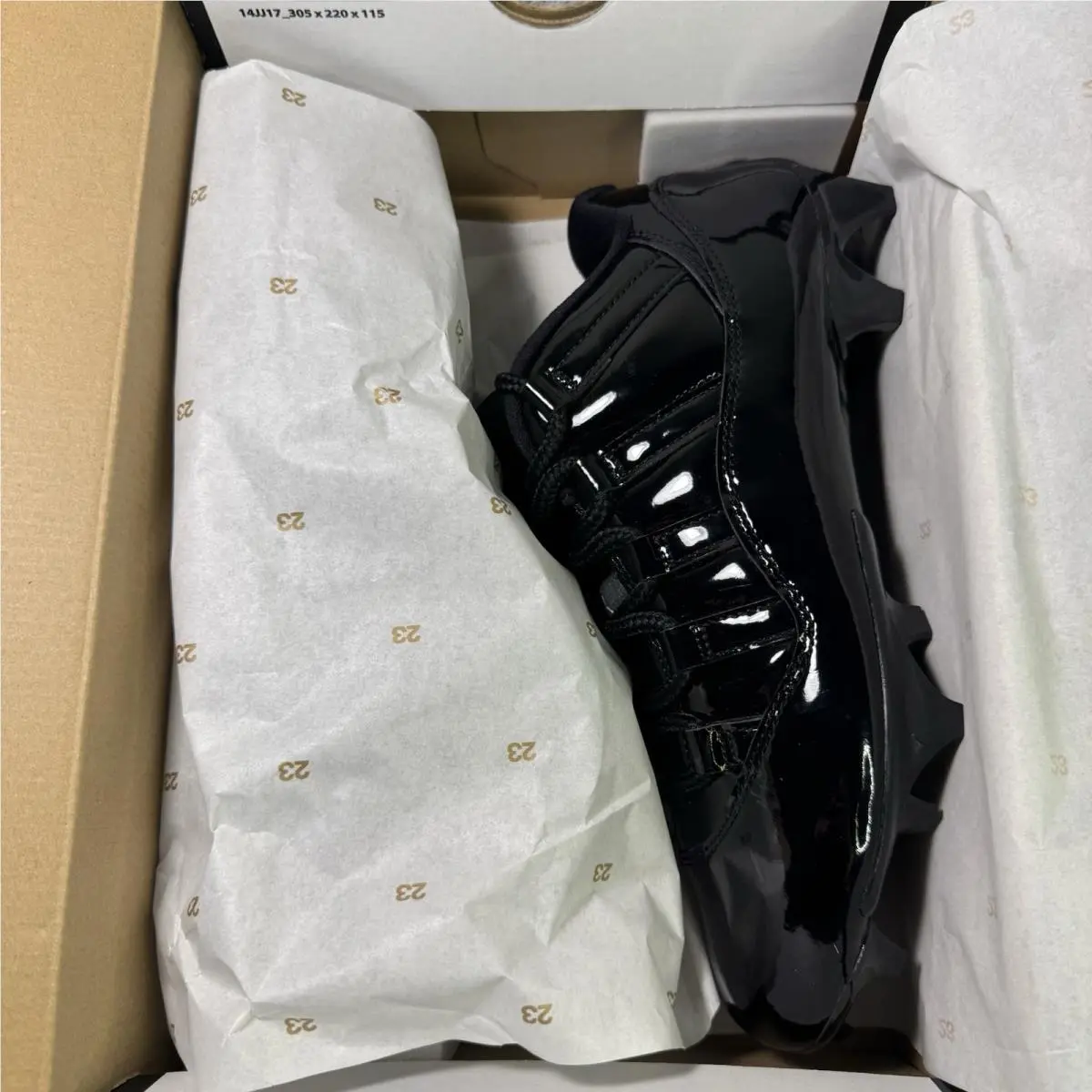 Nike shoes - Air Jordan 11 - Air - IQ8113-001 - Black 1