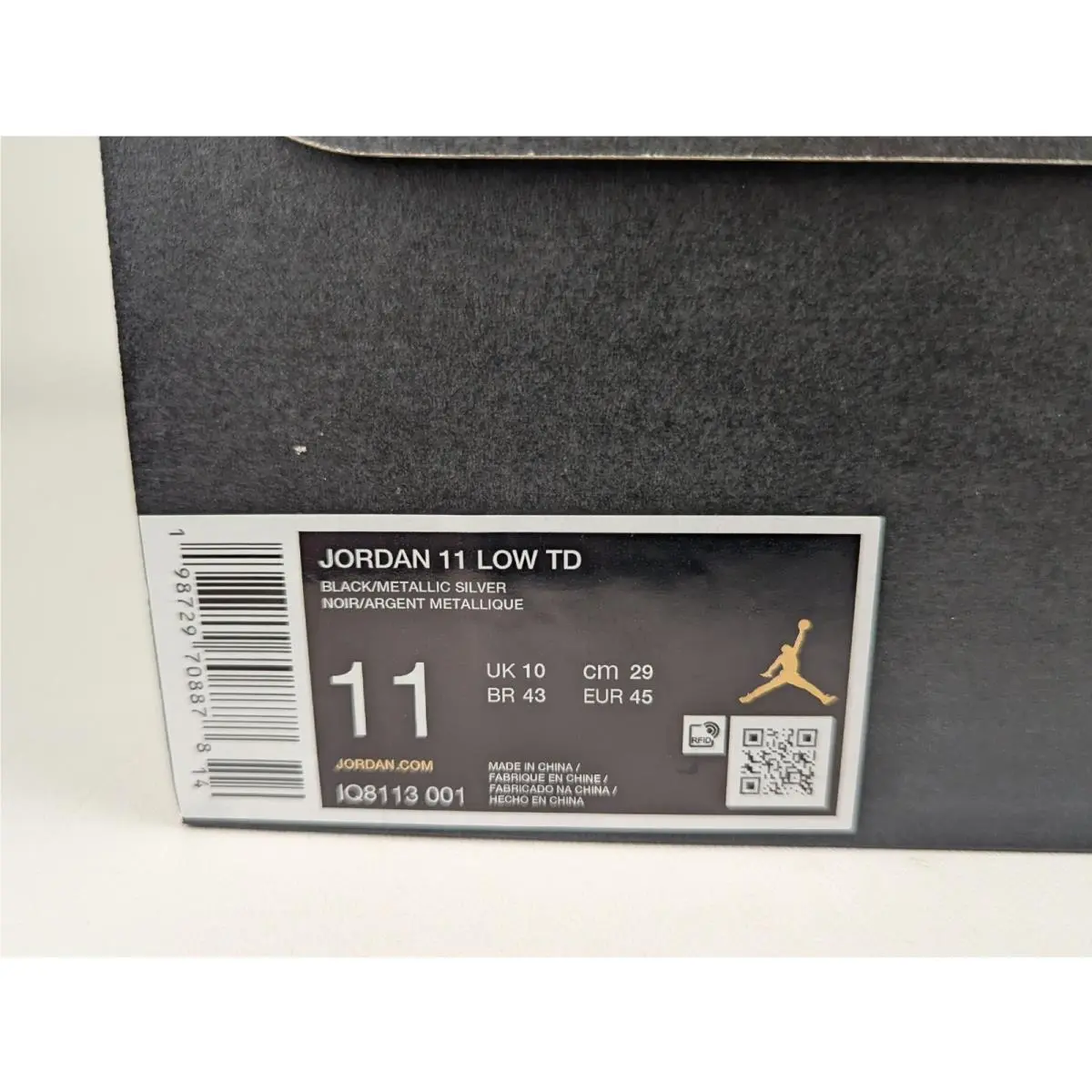 Nike shoes - Air Jordan 11 Low - Air Low - IQ8113-001 - Black 7