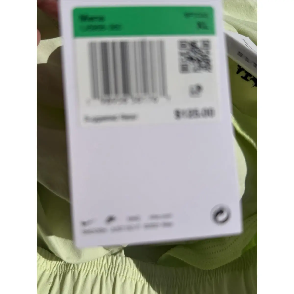Nike clothing - Nike Tech Men`s Dri-FIT Woven Pants - IU6966-360 - Liquid Lime 5