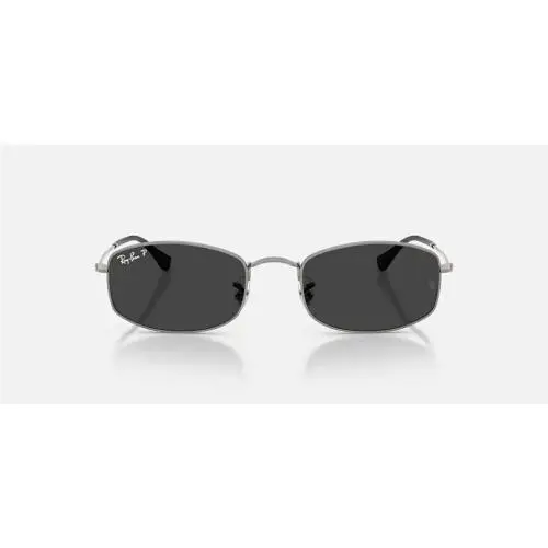 Ray-ban RB3832 004/48 55/21 Gun Shine Grey Polarized Sunglasses