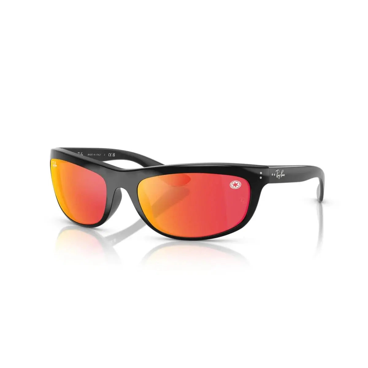Ray Ban RB4089 68711D Black/red Mirror Fire Lens