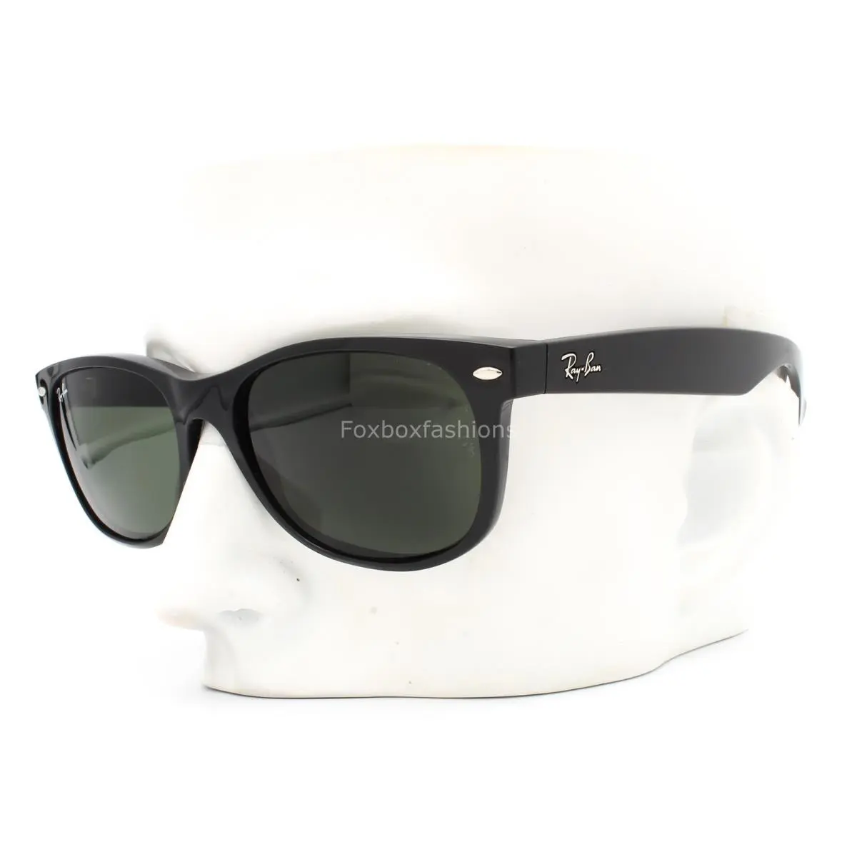 Ray-ban Wayfarer Sunglasses RB2132F 901L Polished Black 55mm Alternative Fit