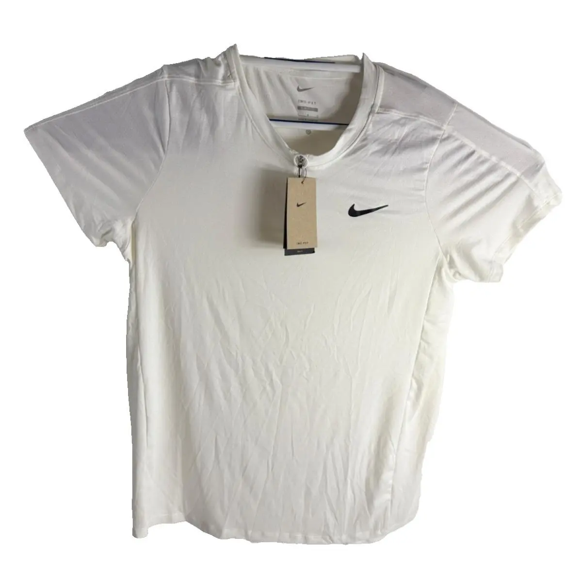 Nike Court Dri-fit Tennis Advantage Slam Polo White Men`s Size L DD8321-100