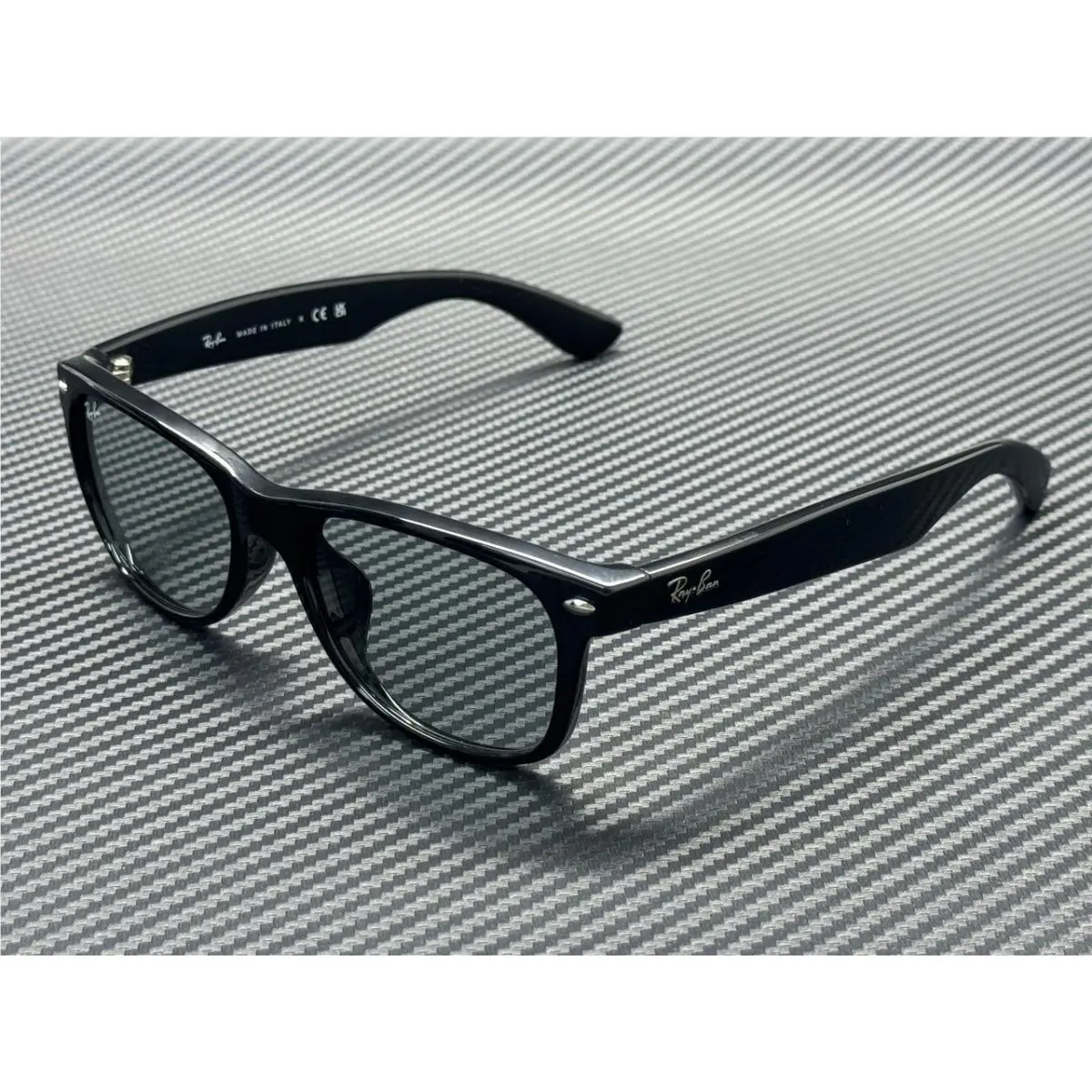 Ray Ban RB2132F 601 R5 Black Light Grey Men`s 55 mm Sunglasses