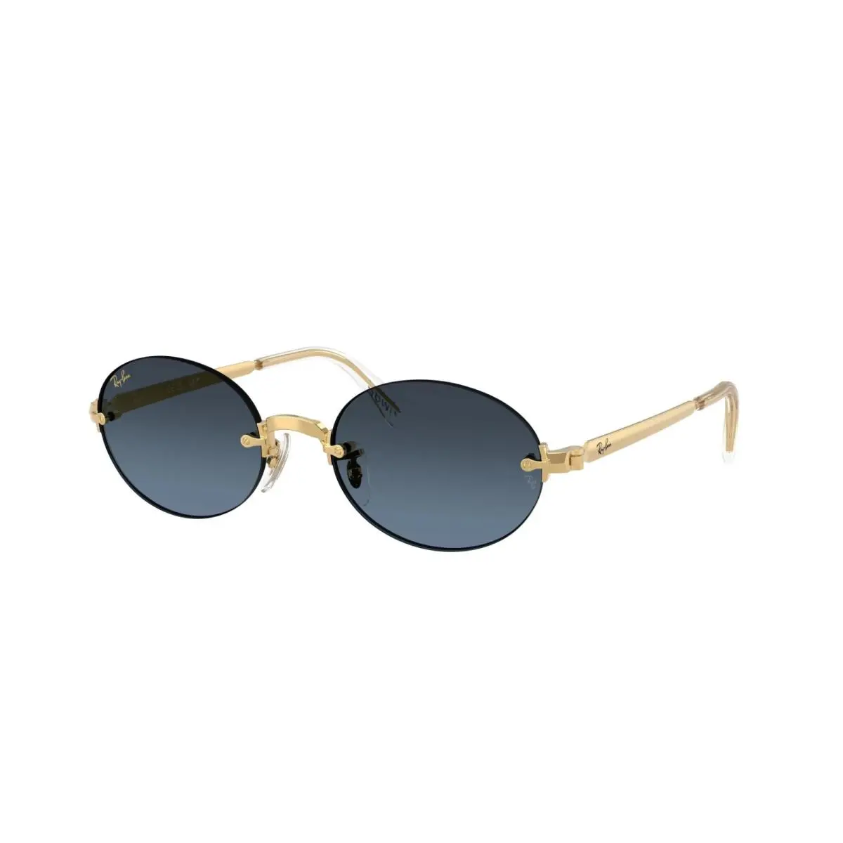 Ray Ban Sunglasses RB3929 001/S2 Arista Gold/gradient Blue Lens 54MM