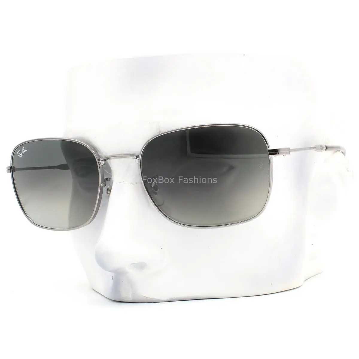 Ray-ban Sunglasses RB3706 004/71 Gunmetal Dark Silver Glass Lens 57mm with Case