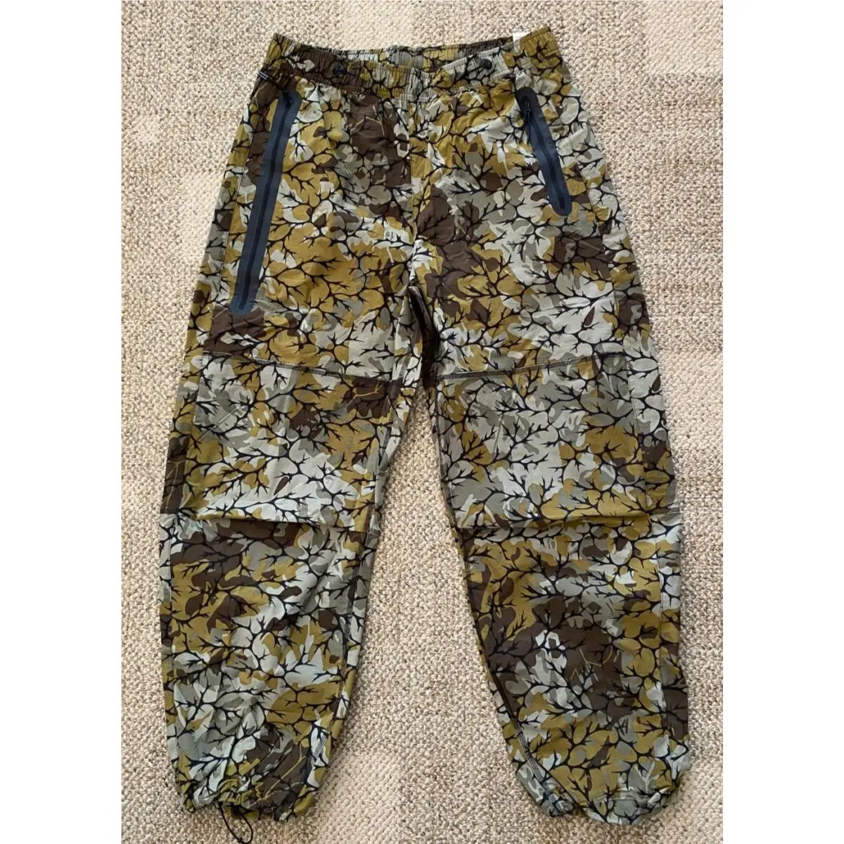 Nike Tech Woven Pants Dri-fit Athletic IF0911-368 Olive Camo Men`s Size Xxl