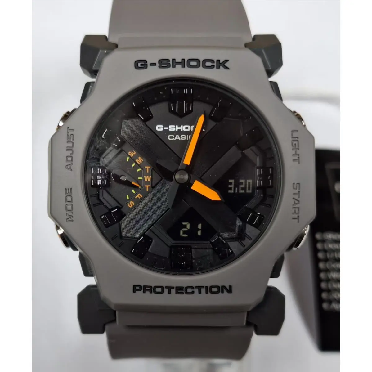 Casio G-shock GA-2300-8A Analog Digital Men`s Watch Limited Gray GA23008A
