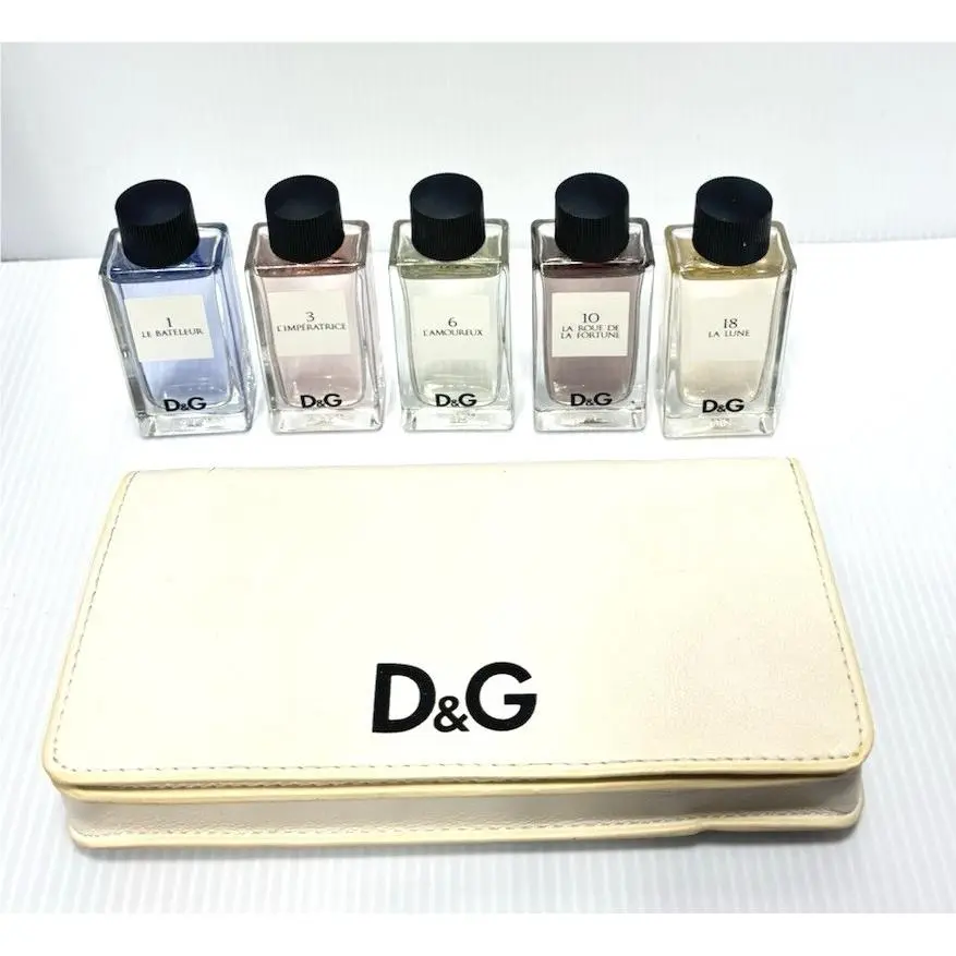 Dolce Gabbana Anthology Miniature Set 2009 5x20ml Le Bateleur Imperatrice Read