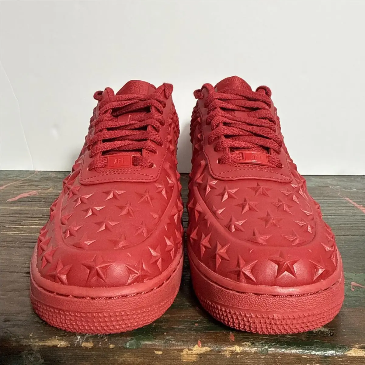Nike shoes - Nike Air Force 1 Low - Air Force - Red (UPC: 0885179447272) 1