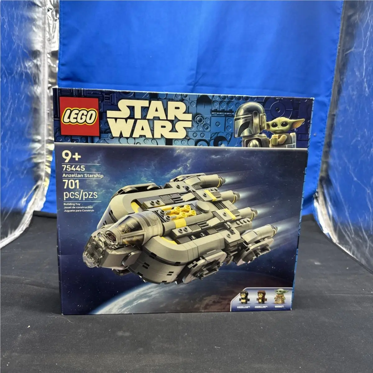 Lego Star Wars Anzellan Starship 75445 701pcs Grogu Mandalorian Set 9+
