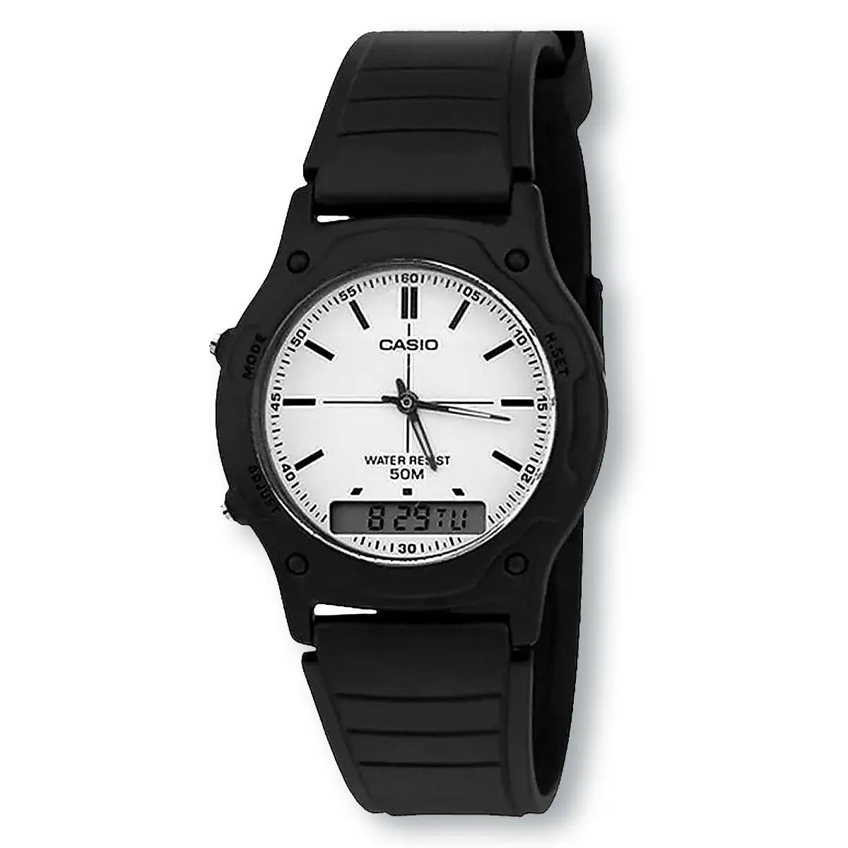 AW49H-7E Unisex Analog/digital Sport Black Watch by Casio