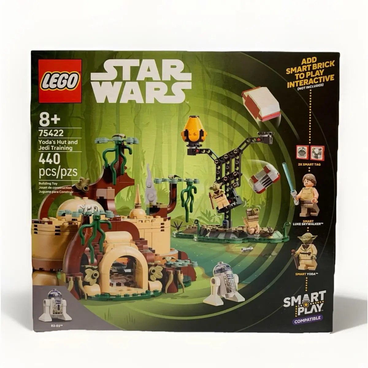 Lego 75422 Star Wars Smart Play Yoda`s Hut Jedi Training 440pc Building Set