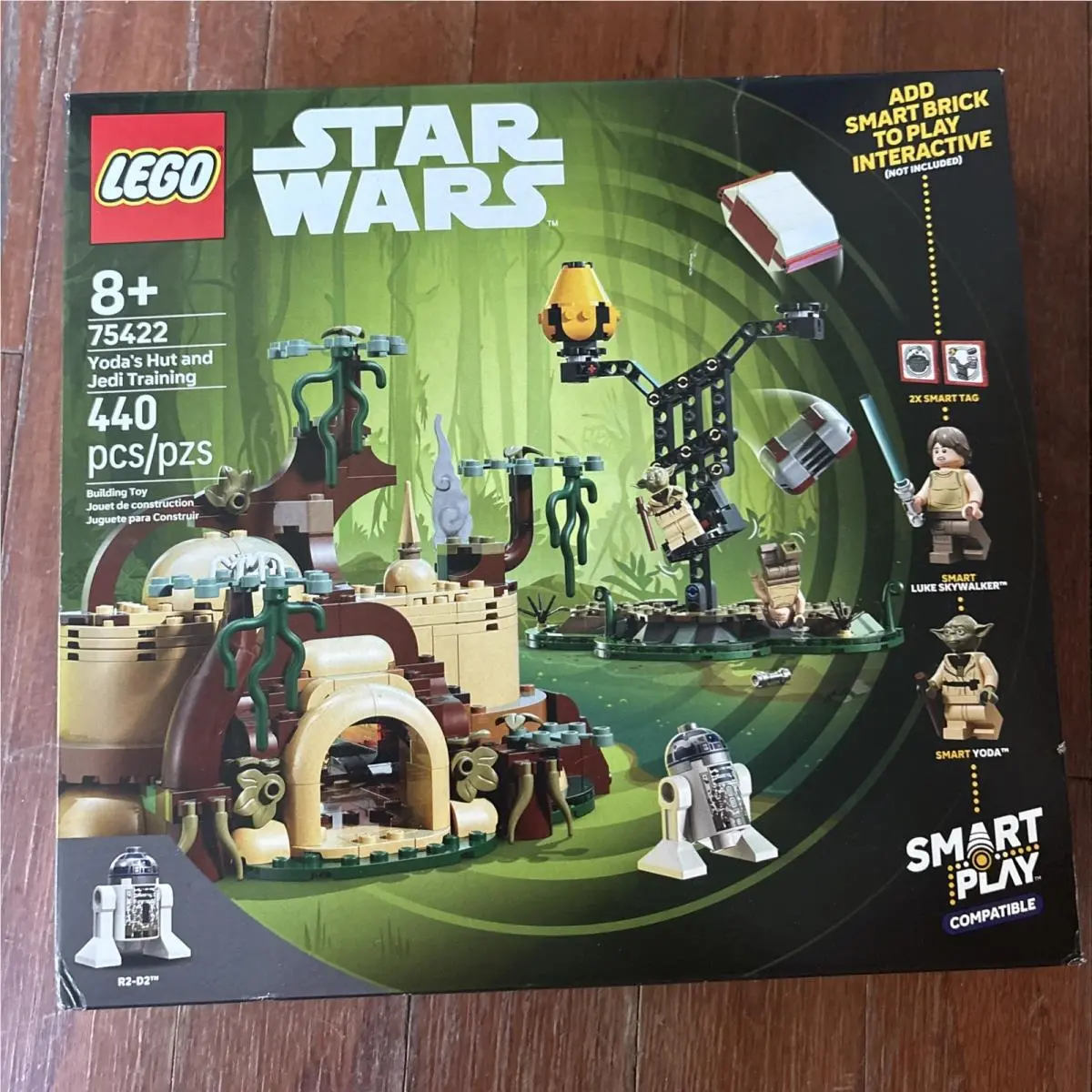 Lego Kit 75422 - Yoda`s Hut Jedi Training - 440 Pcs - Smart Play
