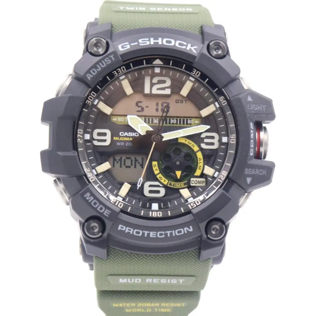 G-shock Master OF G - Land Mudmaster Green Watch GG1000-1A3 by Casio