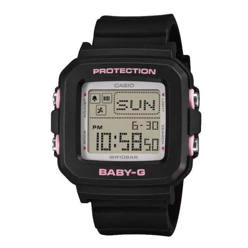 G-shock Baby-g Digital Watch Black Resin BGD-10KH-1 by Casio