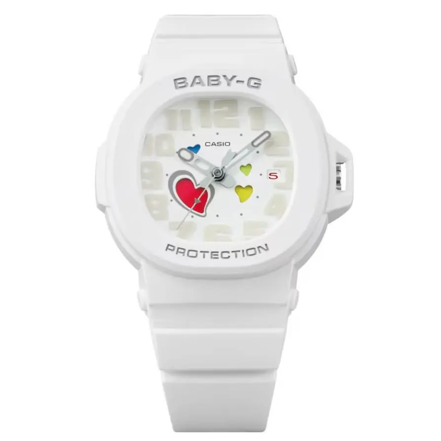 G-shock Baby-g Analog Watch White Resin BGA-10-7A by Casio