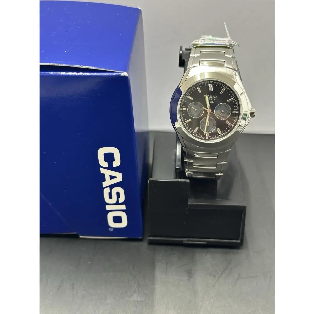 Casio MTP-1247D-1A Black Dial Men’s Watch