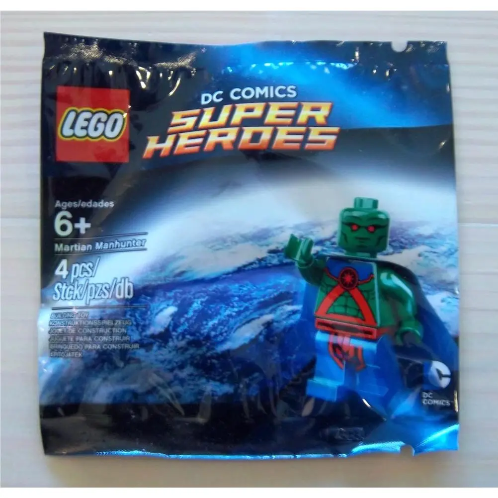 Lego Martian Manhunter Mini-fig - Packet - 5002126 DC Super Heroes