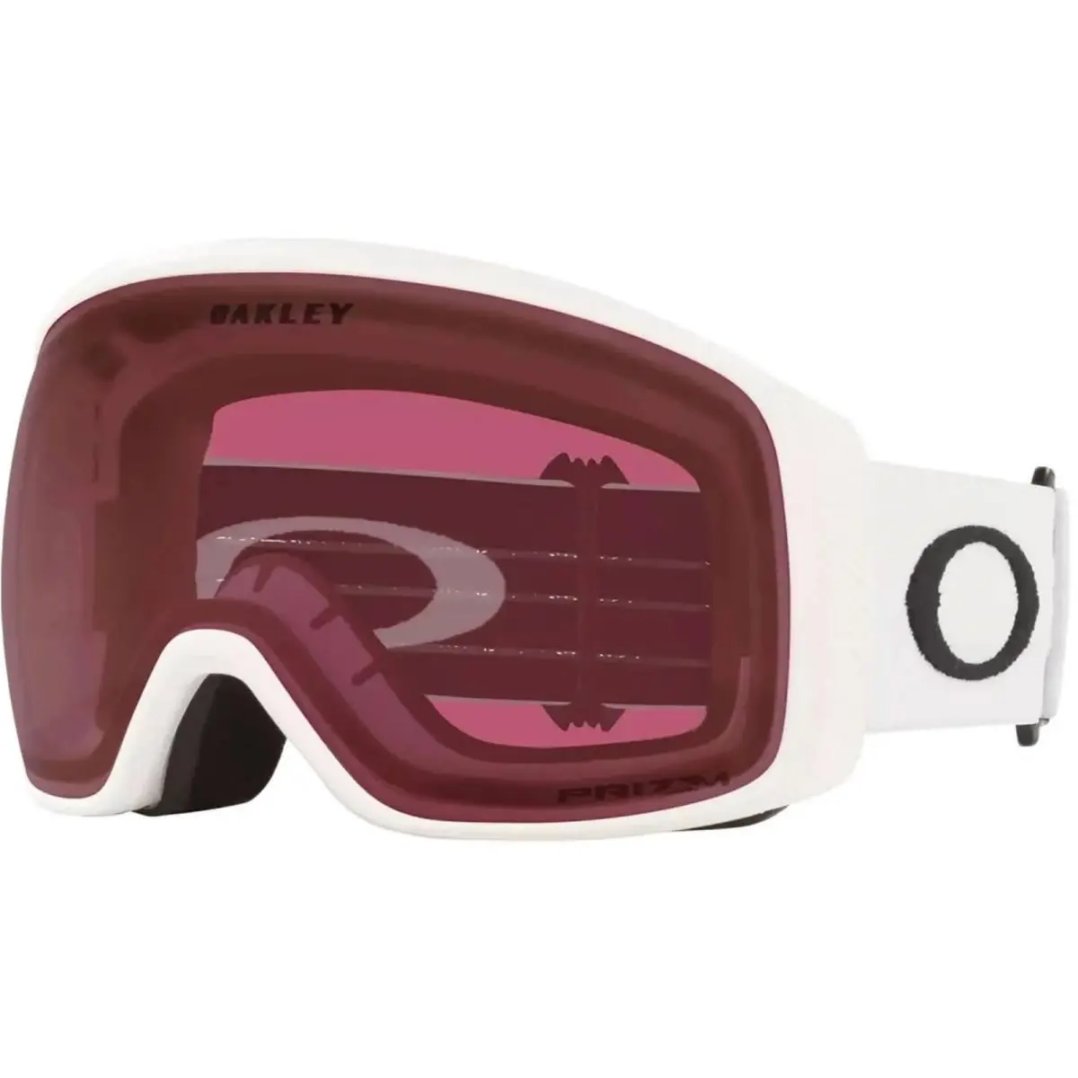 Oakley Adult Flight Tracker L Snow Matte White/prizm Dark Grey One Size Goggles