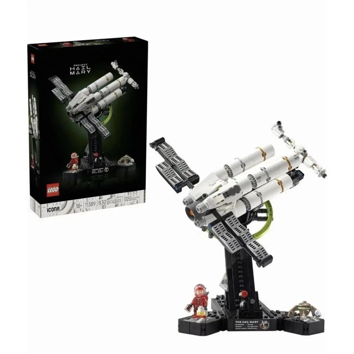 Lego 11389 Icons Project Hail Mary Collectible Building Set For Adults