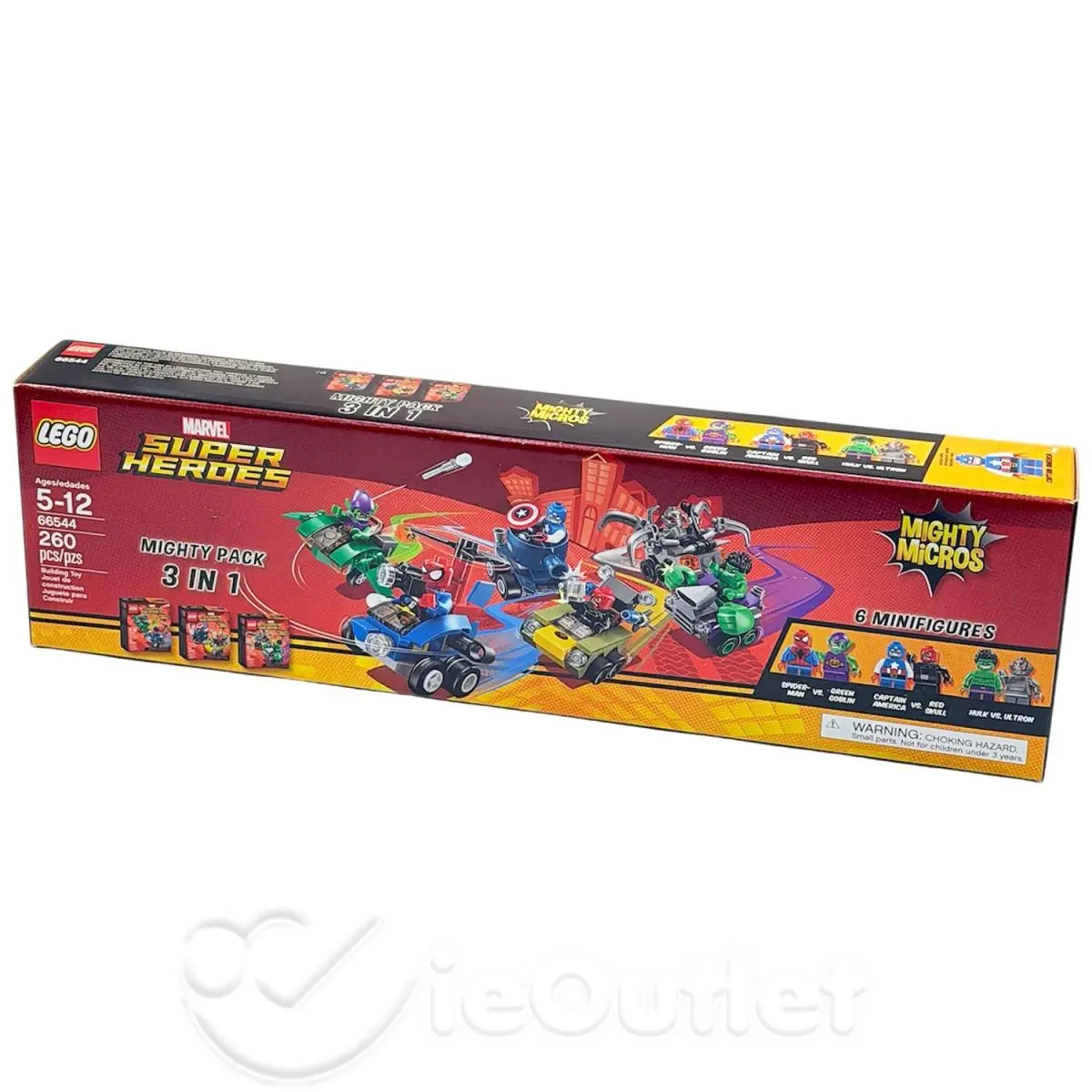 Lego Marvel Super Heroes Mighty Micros 3-IN-1 Gift Set 66544