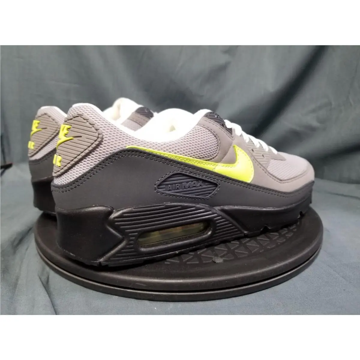 Nike shoes - Nike Air Max 90 - Air Max - IQ0289-010 - Black/Neon Yellow/Anthracite/Light Charcoal/Pearl Grey/White (UPC: 198727565091) 6