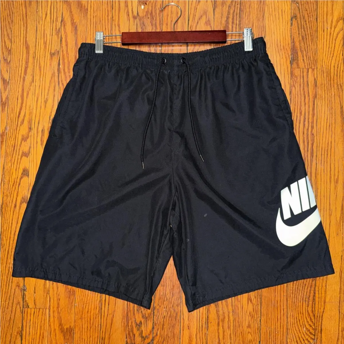 Nike Black Woven Shorts Size Medium
