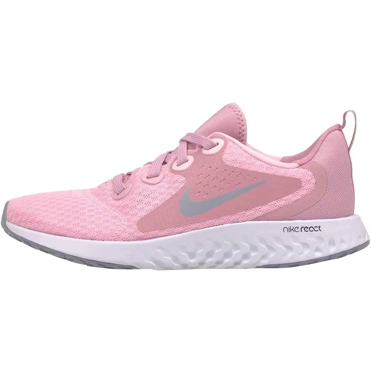 Big Kid`s Nike Legend React Pink/ashen Slate AH9437 600 - 5.5
