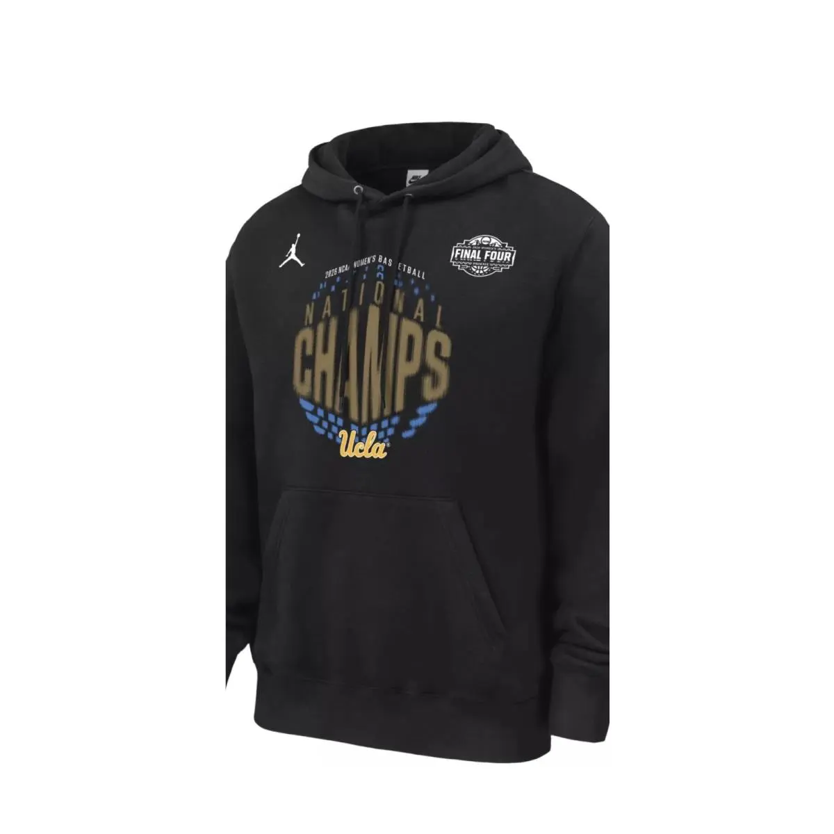 Ucla Bruins Official Nike Jordan 2026 National Champions Hoodie Mens XL
