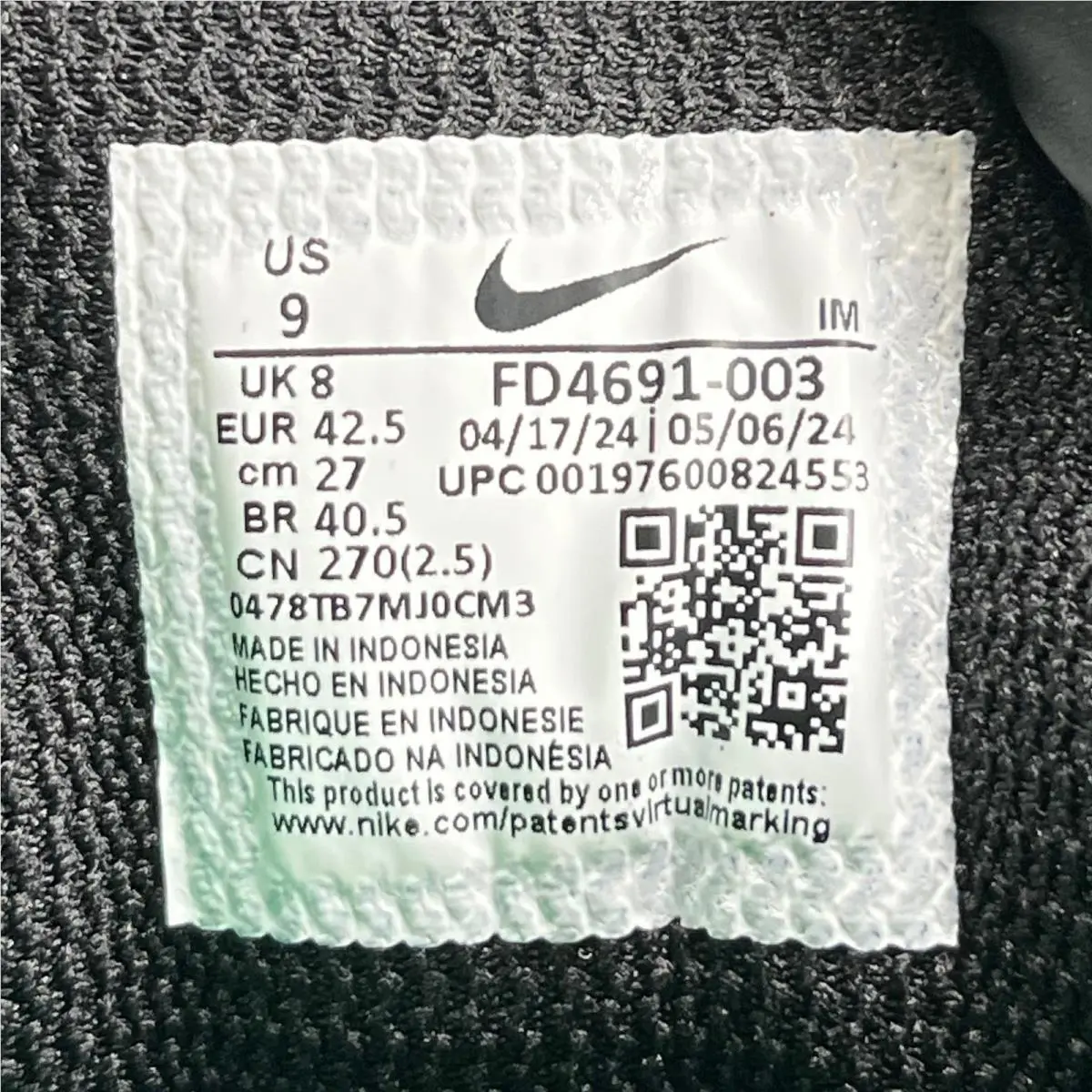 Nike shoes - Nike SB Vertebrae - Vertebrae - FD4691-003 - Black 5
