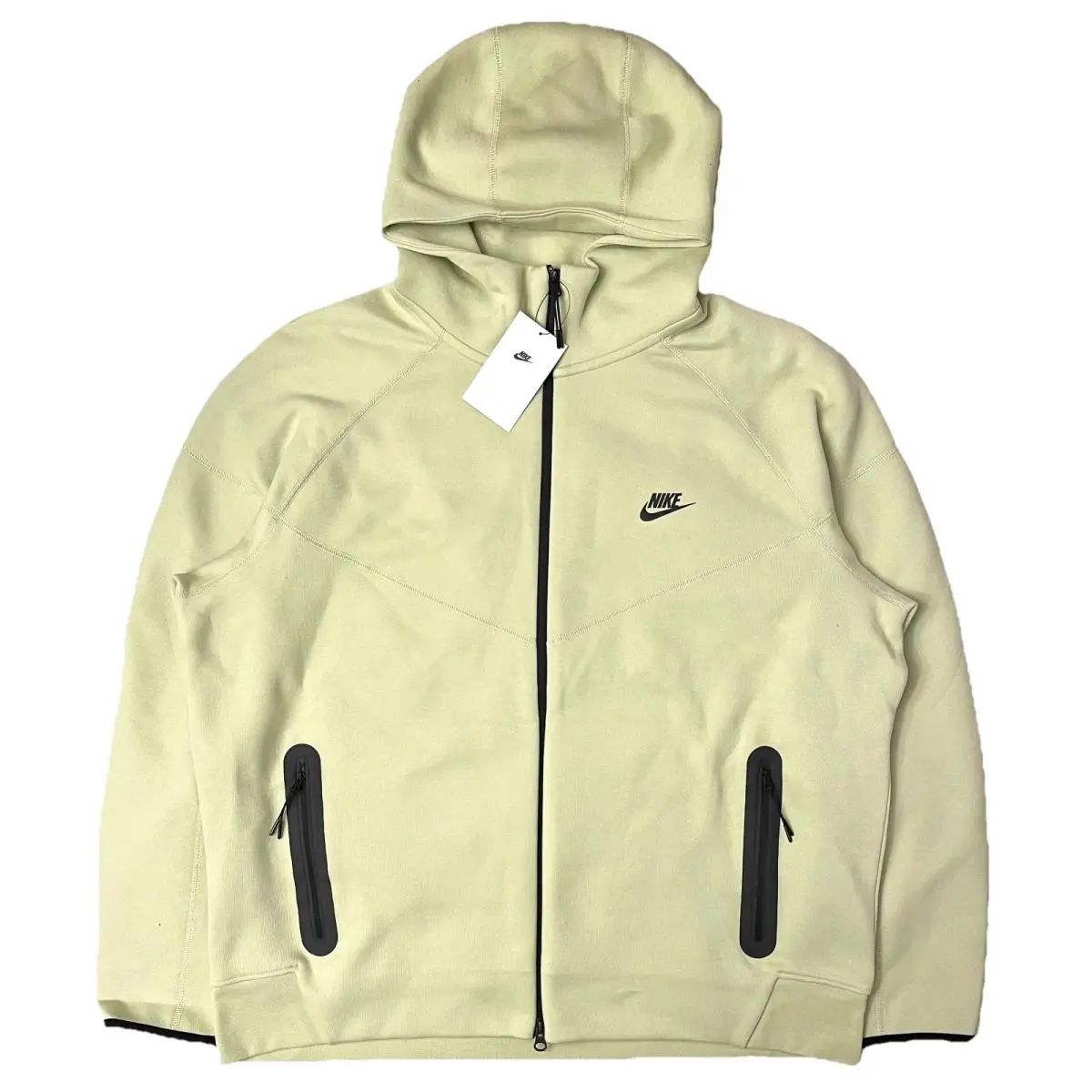 Nike Tech Fleece Windrunner Full-zip Jacket FB7921-371 Olive Aura Men`s 2XL/XXL