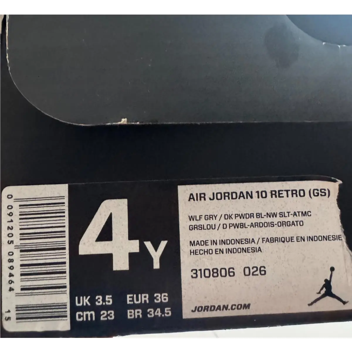 Nike shoes - Air Jordan 10 - Air - 310806-026 - Gray 4
