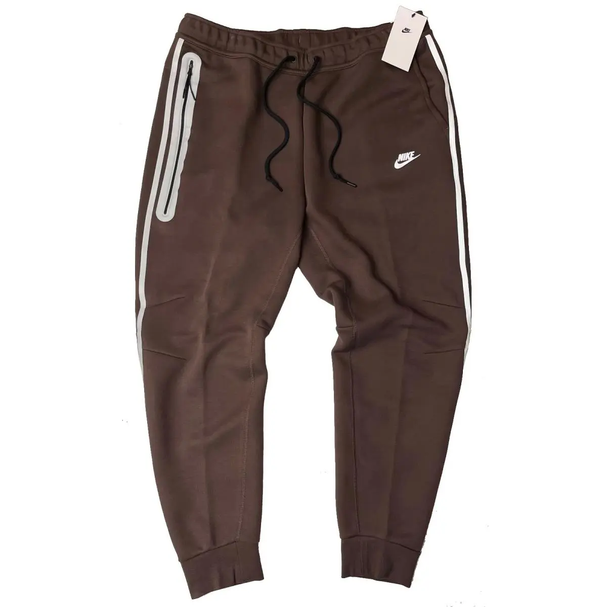 Nike Tech Fleece Reflective Jogger Pants FZ0762-237 Brown Men`s XL