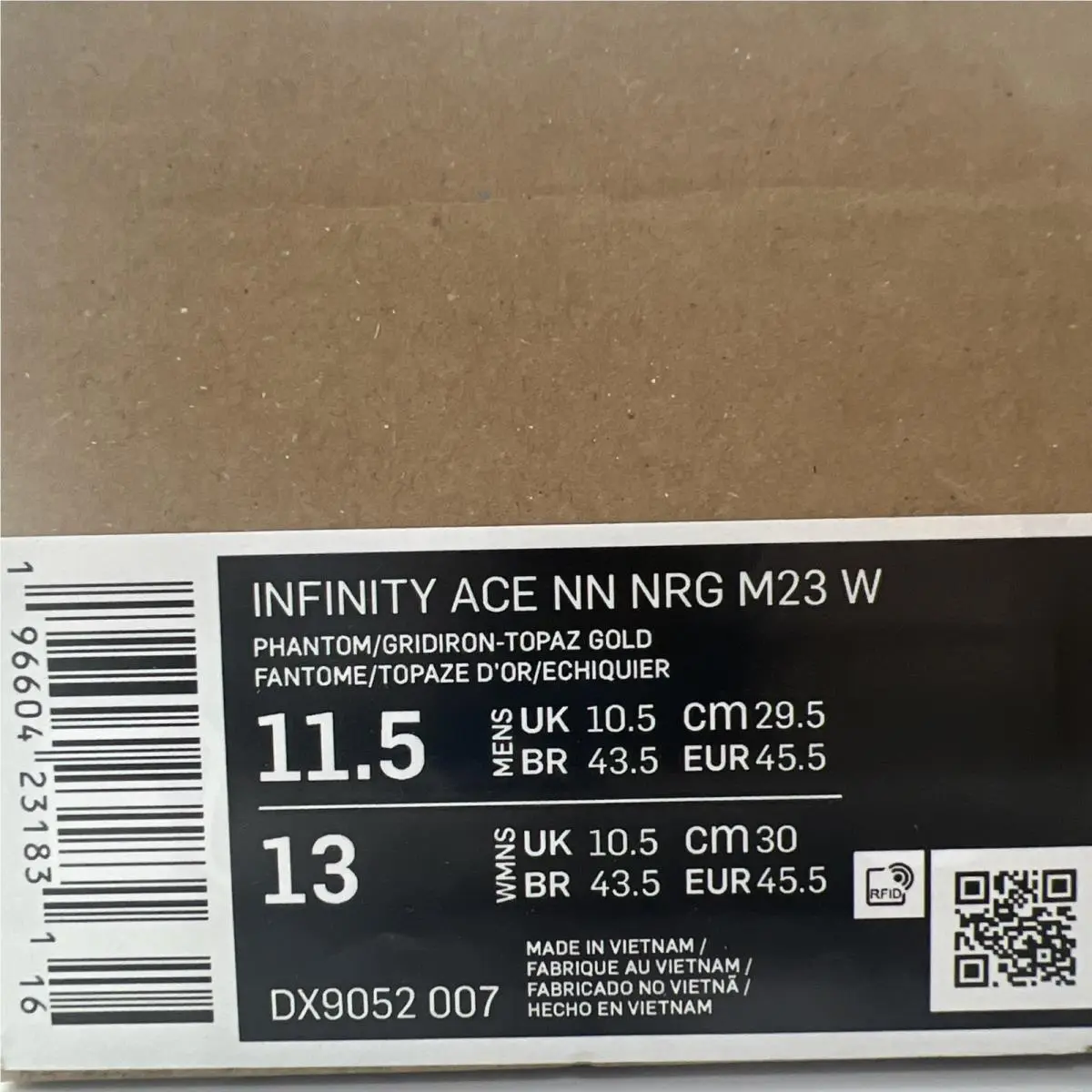 Nike shoes - Nike Infinity - Infinity - DX9052 007 - Gold 5