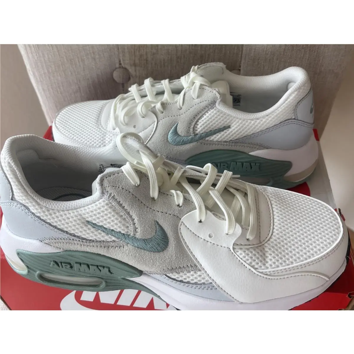 Nike Air Max Excee Women`s Size 9.5 Sneakers Summit White/cannon CD5432-140