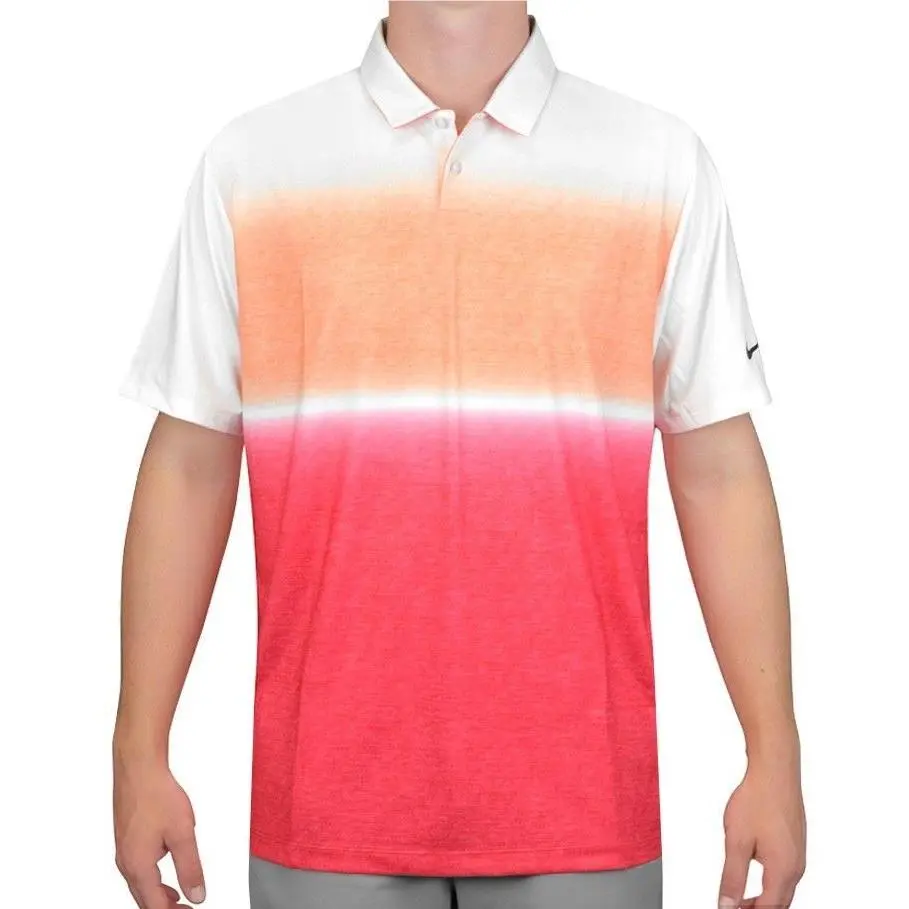 Nike Golf Mens Dri-fit Mobility Gradient Polo Size L 845084