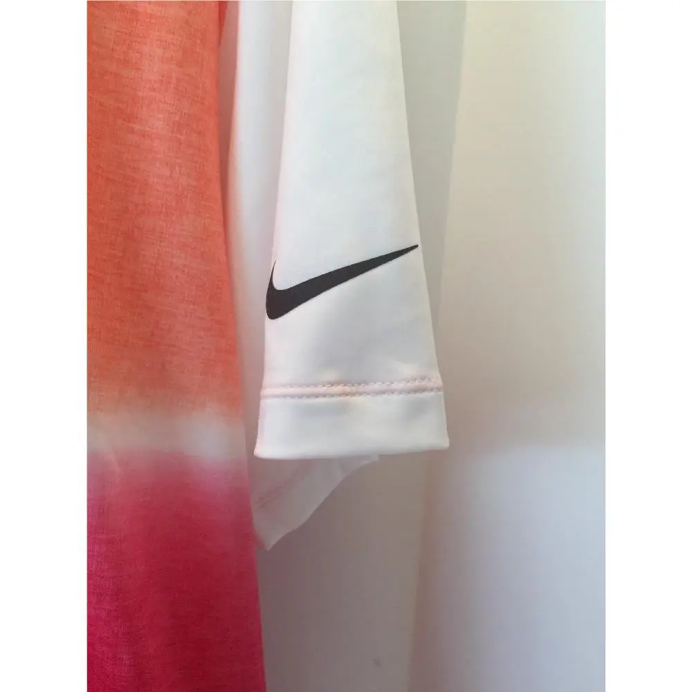 Nike clothing - Nike Dri-Fit - 845084 - WHITE/PINK/GREY (UPC: 887223449881) 2