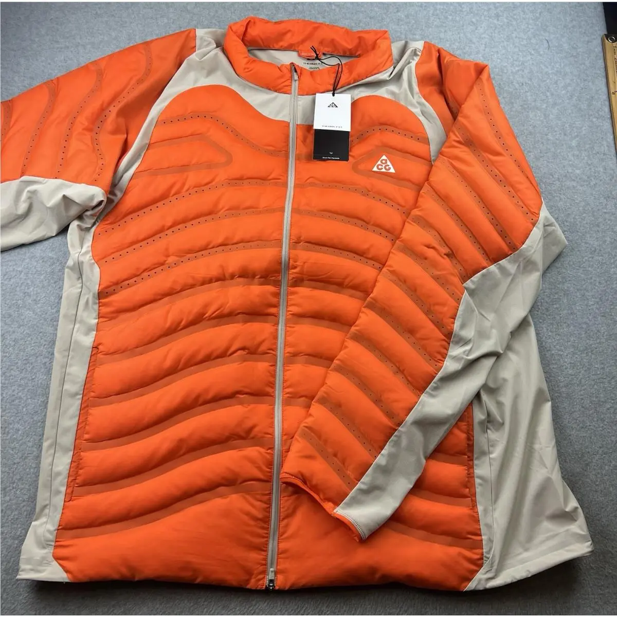Nike Acg Therma-fit Jacket “lava Loft” Sz Men’s 3XLT Orange/cream IO9132-819