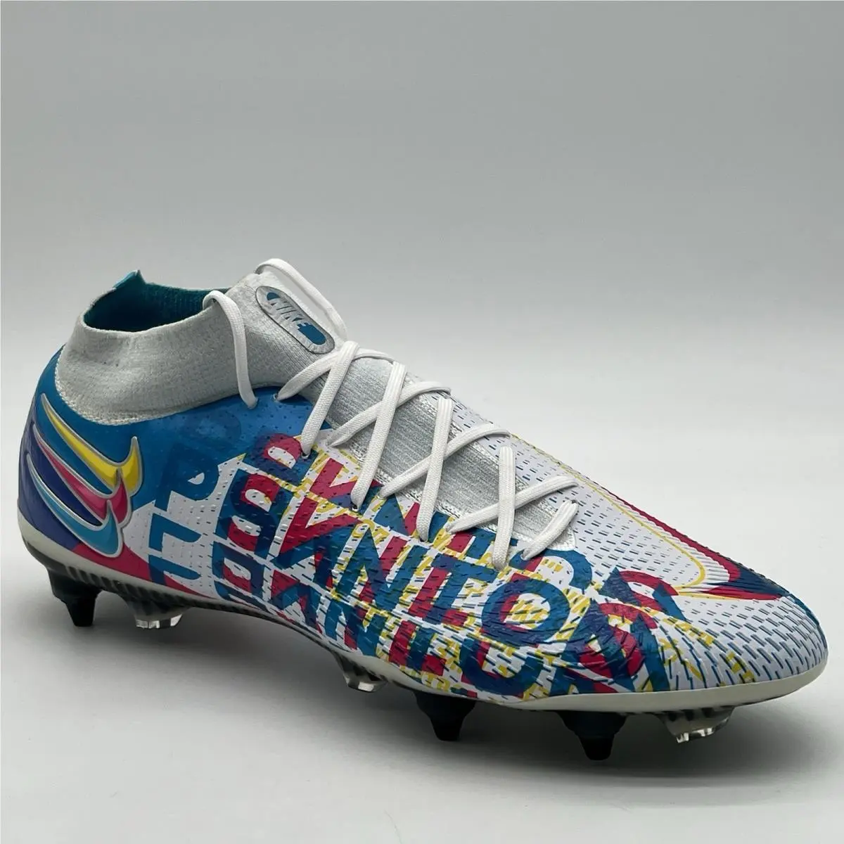 Nike Phantom GT Elite DF 3D Sgproac Blue DC7733 468 Mens Size 12 Soccer Cleats