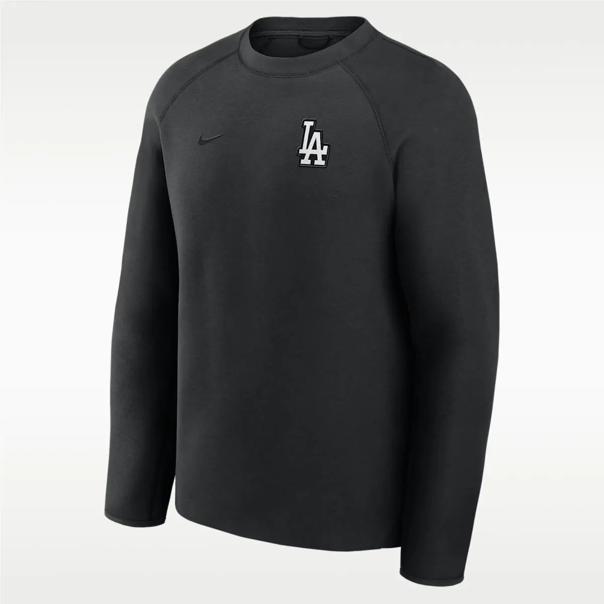 Men`s Size M Nike Tech Fleece Los Angeles LA Dodgers Black Pullover Sweatshirt