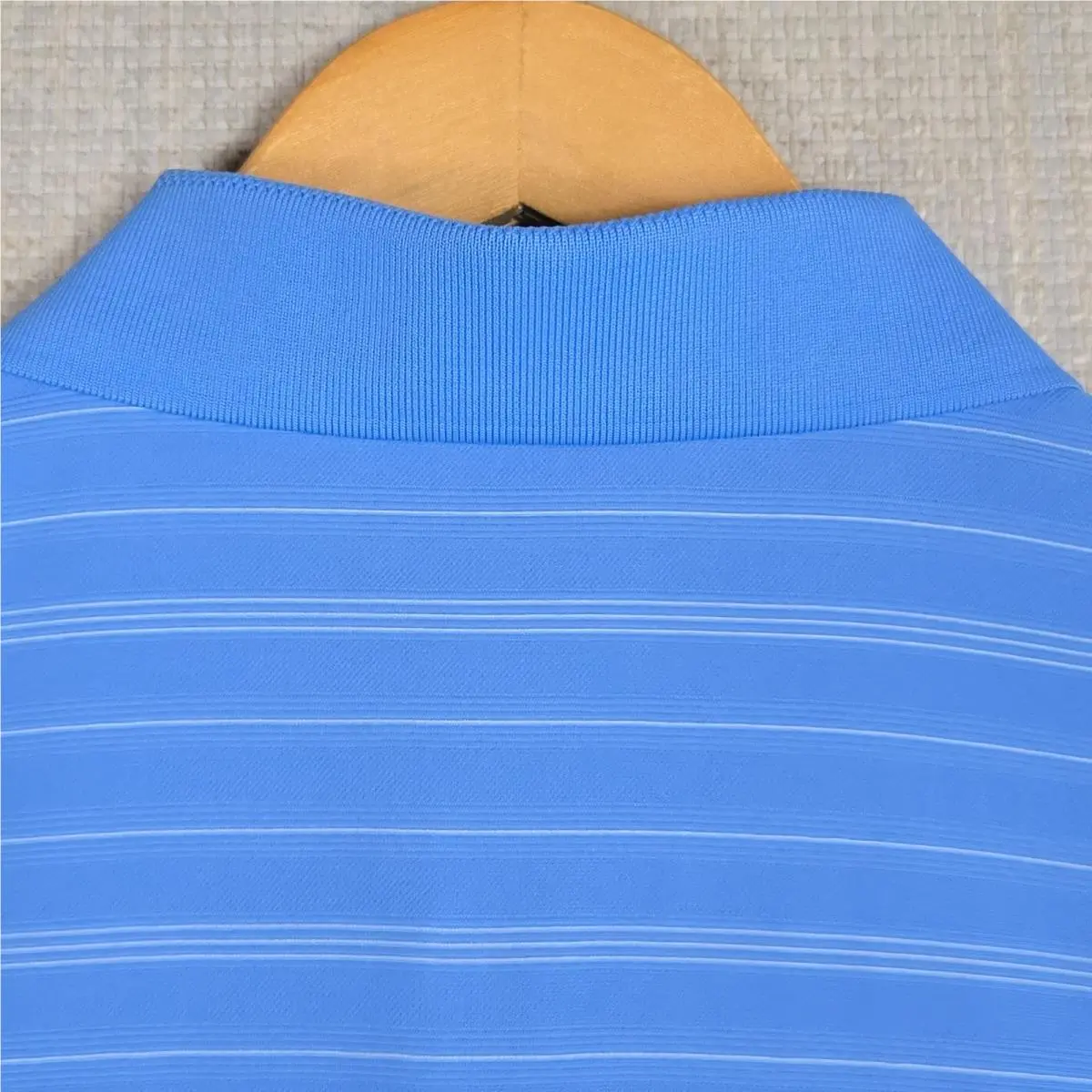 Nike clothing - short sleeve collared stretchy golf casual tennis UV sun protection button up front down sport shirt chest length performance wicking swoosh logo dri dry fit disney cruise line walt disney mickey - Blue 8