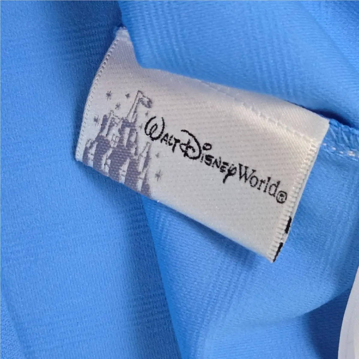 Nike clothing - short sleeve collared stretchy golf casual tennis UV sun protection button up front down sport shirt chest length performance wicking swoosh logo dri dry fit disney cruise line walt disney mickey - Blue 14