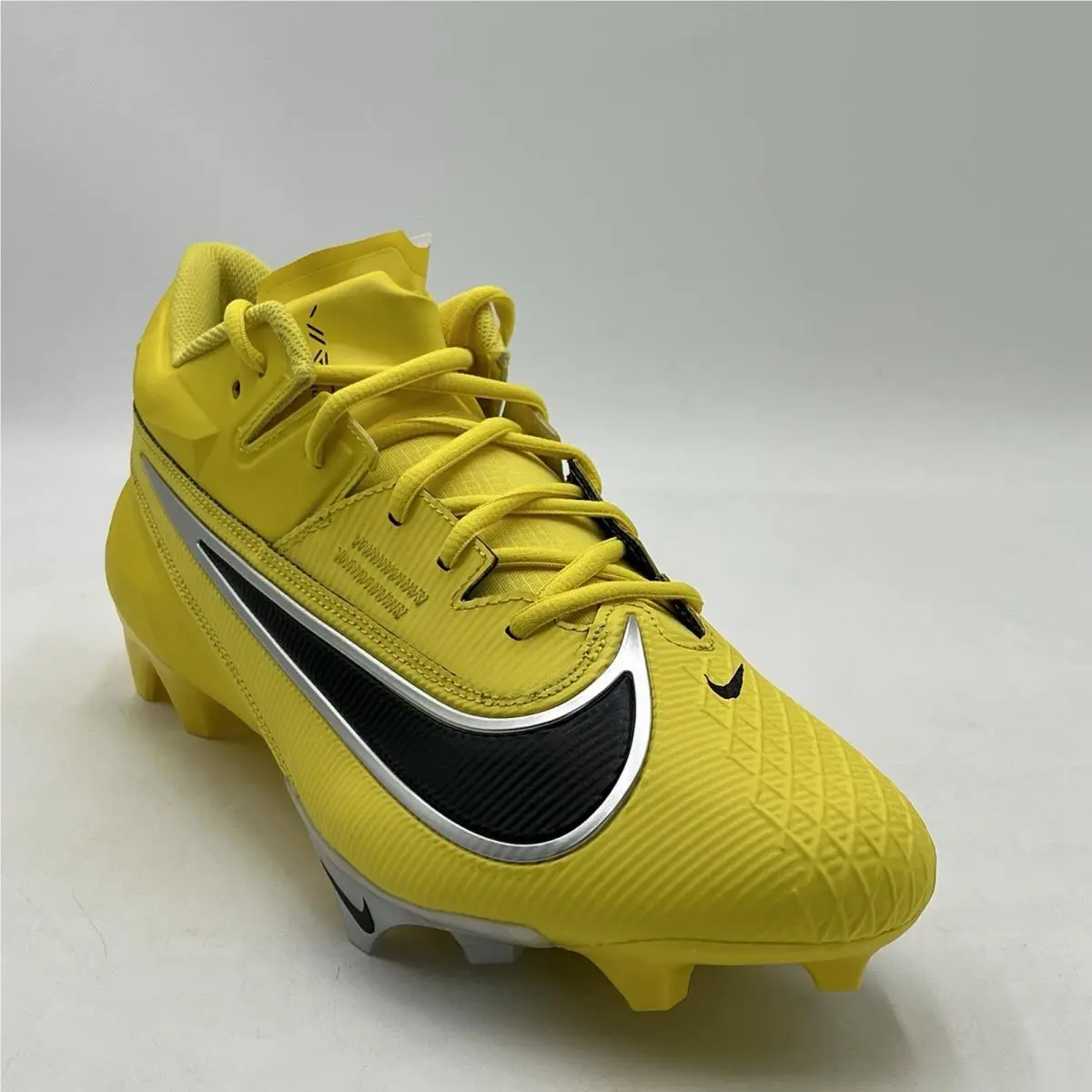 Nike Vapor Edge Elite 360 2 Yellow FJ6379 700 Mens Size 12.5 Football Cleats