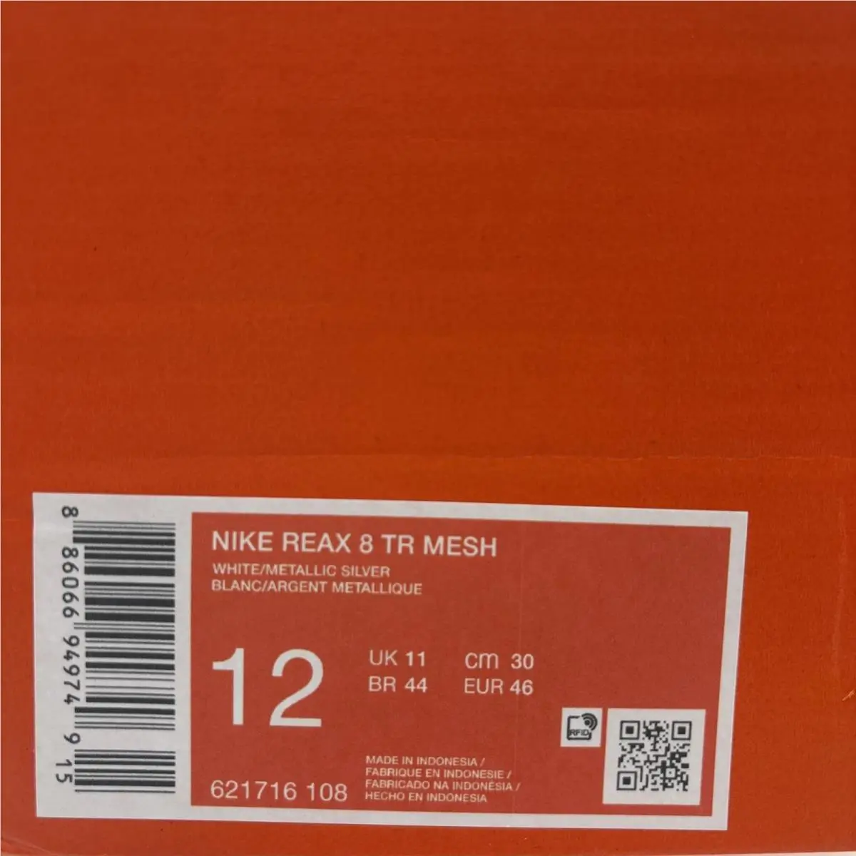 Nike shoes - Nike Reax 8 - Reax - 621716-108 - White 5