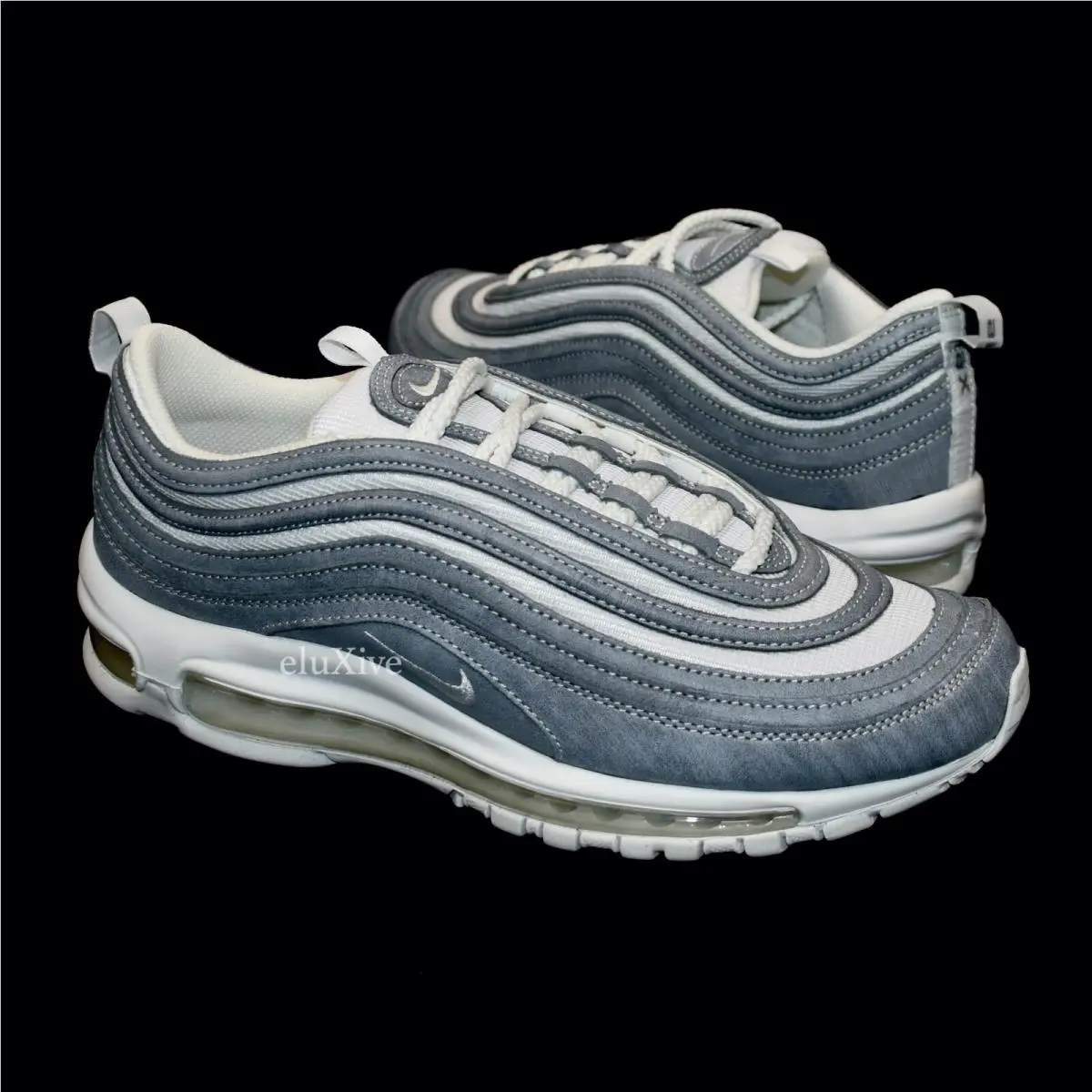2022 Comme Des Garcons Nike Air Max 97 SP Cdg White Gray Men`s 8.5