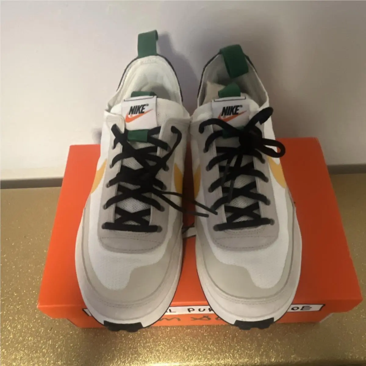 Nike shoes - NikeCraft General Purpose Shoe - Craft General Purpose Shoe - White, Yellow, Green, Black 1
