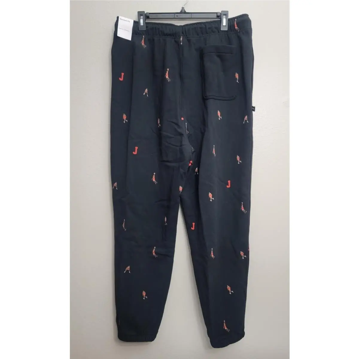 Nike clothing - Air Jordan Essential Statement Fleece Pants - DH3519-010 - Black (UPC: 195243592976) 2